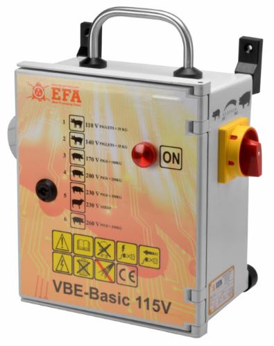 Электрическое оглушающее устройство EFA VBE Basic с щипцами